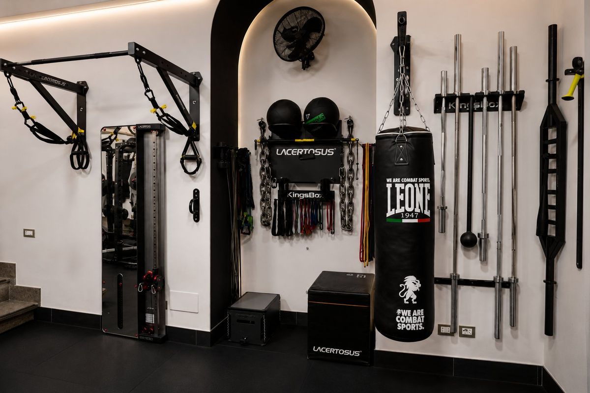 Xstamina Training Lab — dettaglio attrezzature